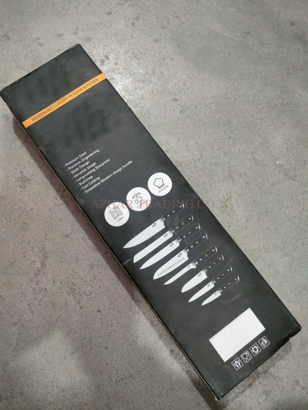 Premium 7-Inch Santoku Kitchen Knife image 4
