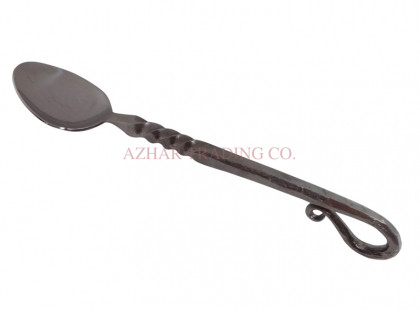 Hand Forged Spoon with Loop Handle