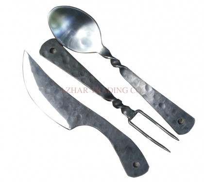 Hand Forged Travel Cutlery Set