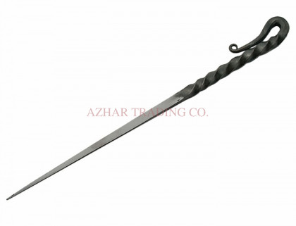 Hand Forged Twisted Bodkin Pin
