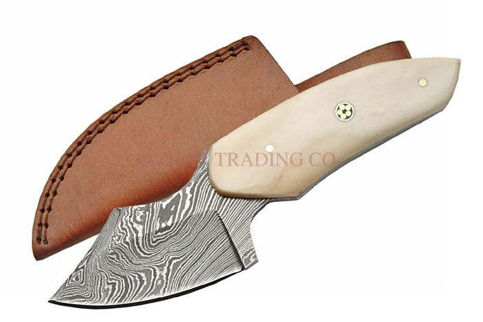 DAMASCUS SKINNER KNIFE image 2