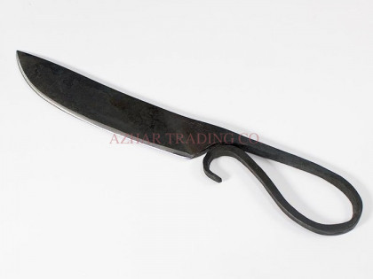 Hand Forged Hook Handle Utility Knife