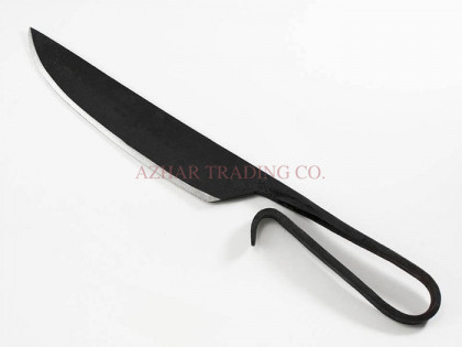 Hand Forged Long Hook Handle Knife