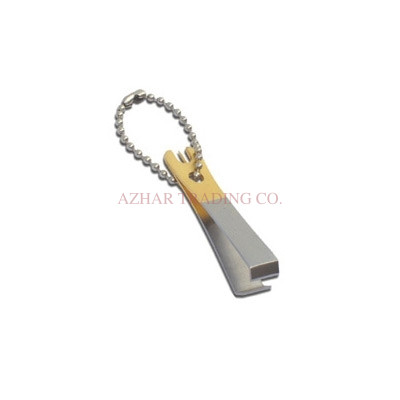 Black Coated Mini Fishing Line Nipper Keychain image 4