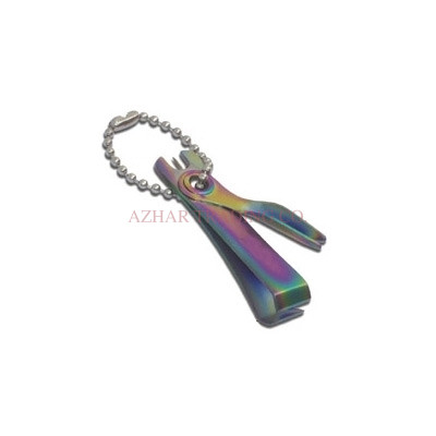 Rainbow Titanium Folding Fishing Line Nipper