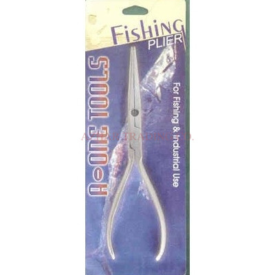 Straight Nose Fishing Pliers with Lanyard