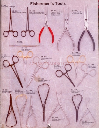 Professional Fishing Hemostats Collection