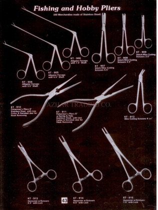 Fishing and Hobby Pliers Collection