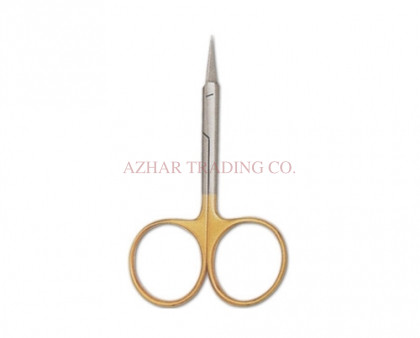Ultra Fine Fly Tying Scissors - Gold Handle