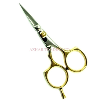 Premium Fly Tying Scissors - Gold Handle