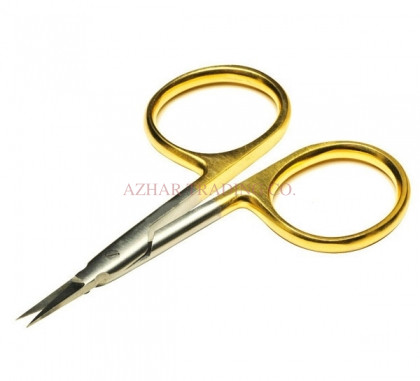 Gold Handle Micro Tip Fly Tying Scissors