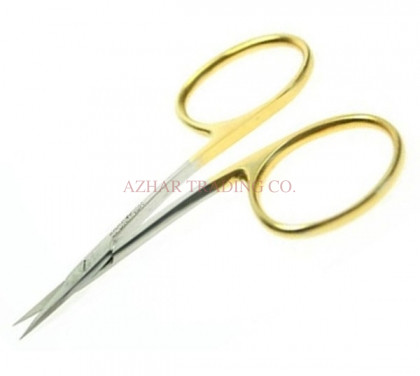 Gold Handle Fine Tip Fly Tying Scissors