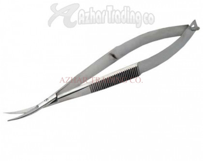Curved Spring Handle Fly Tying Scissors