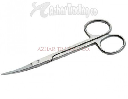 4.5" Fine Iris Scissors Curved/Straight