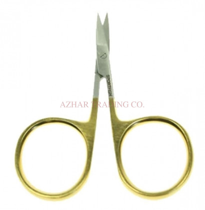 3.5" Gold Loop Iris Scissors