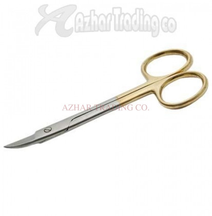 4.5" Gold Handle Toenail Scissors