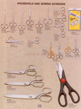 Professional Household & Sewing Scissors Collection