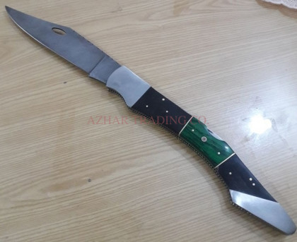 20" Damascus Folding Knife