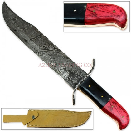 Damascus Steel Bowie Knife