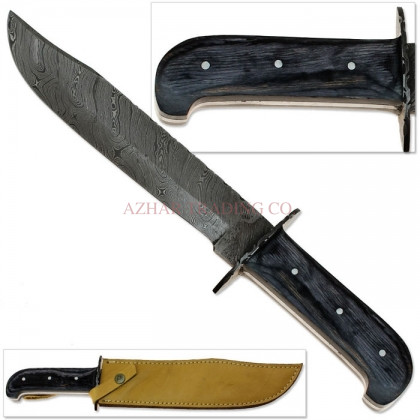 Damascus Steel Bowie Knife