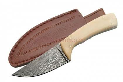DAMASCUS BELLY SKINNER KNIFE
