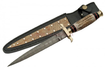 Damascus Commando Knife