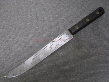 Hammered Carbon Steel Slicing Knife