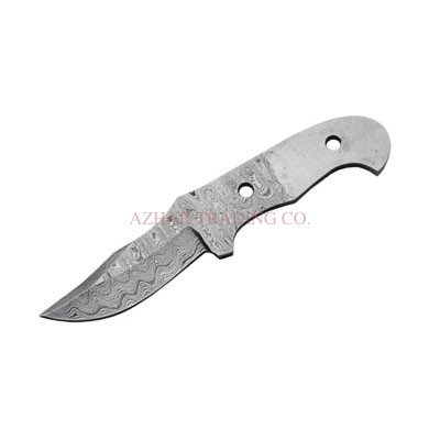 Damascus Delta Knife Blade