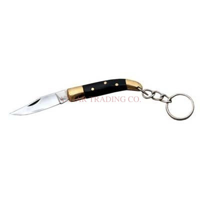 Black Keychain Knife