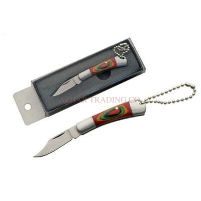 Drop Point Keychain Knife