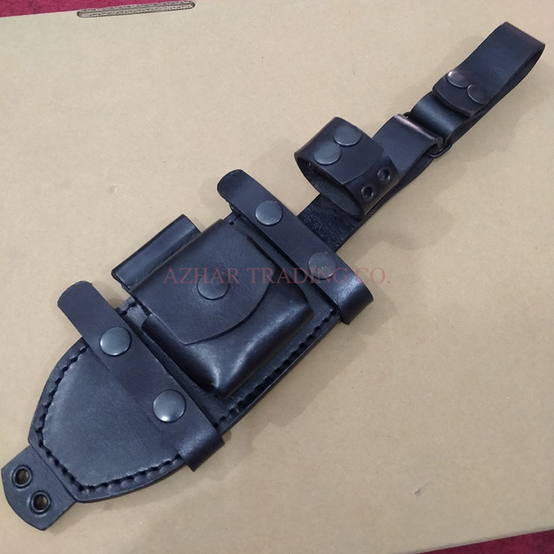 Heavy-Duty Leather Sheath for Tracker Knife