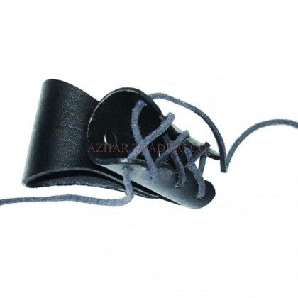 Leather Sword Frog Hooks Through Belt