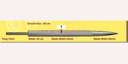 95cm Large Sword Sheet