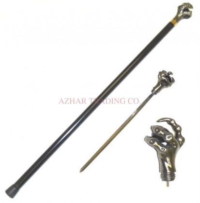 Dragon Claw and Ball Walking Sword Cane