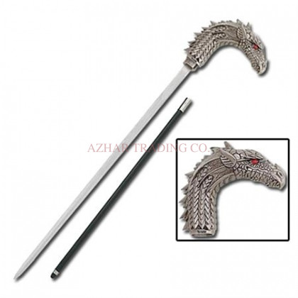 Dragon Serpent Walking Sword Cane