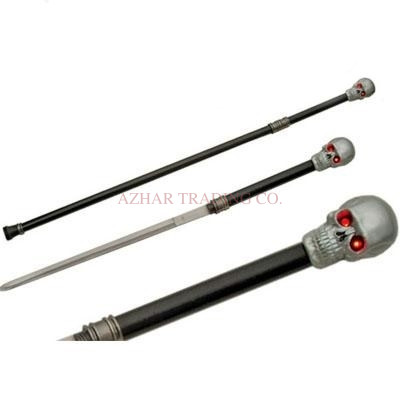 Skull Walking Sword Cane