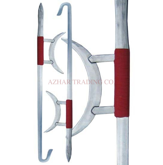 Combat Steel Tiger-Head Hook Swords image 2