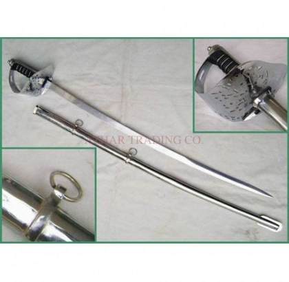 Authentic US Army Officer Damascus Steel Sword – Model 1902