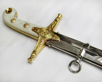 Premium Damascus Army Officer Sword image 2