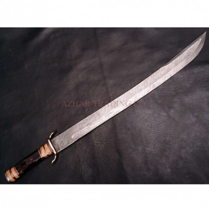 Premium Damascus Hunting Sword