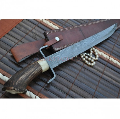 Damascus Handcrafted Mini Sword (15")