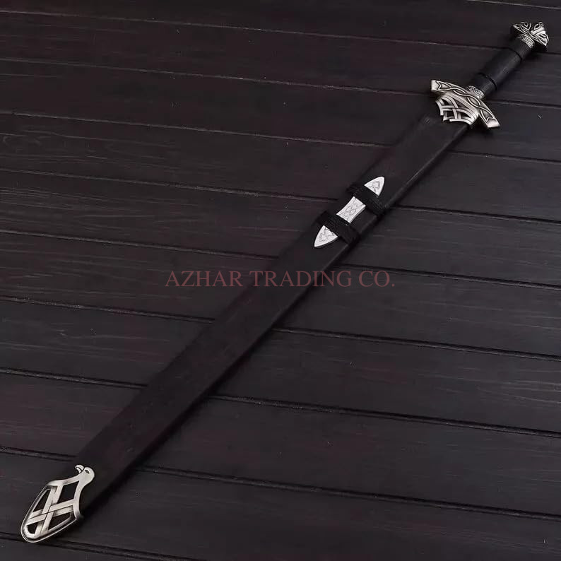 Viking Northmen Damascus Display Sword image 2
