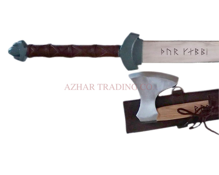 Viking Thor Winter Bite Sword & Axe Set image 6