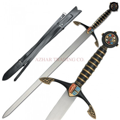 Medieval Crusader Battle Sword