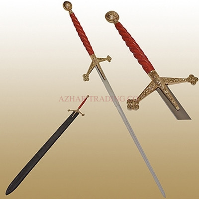 Royal Scottish Crest Claymore Sword