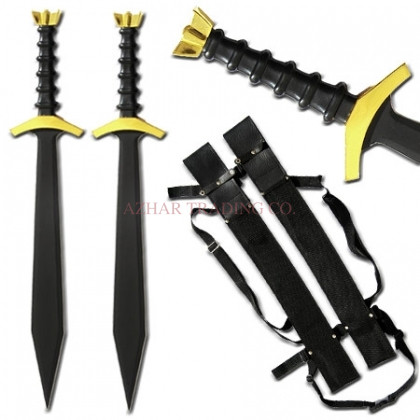 King Arthur Sir Lancelot Twin Viking Sword Set