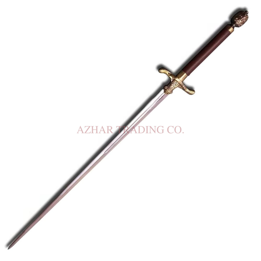 Arya's Needle Fantasy Sword with Wall Plaque