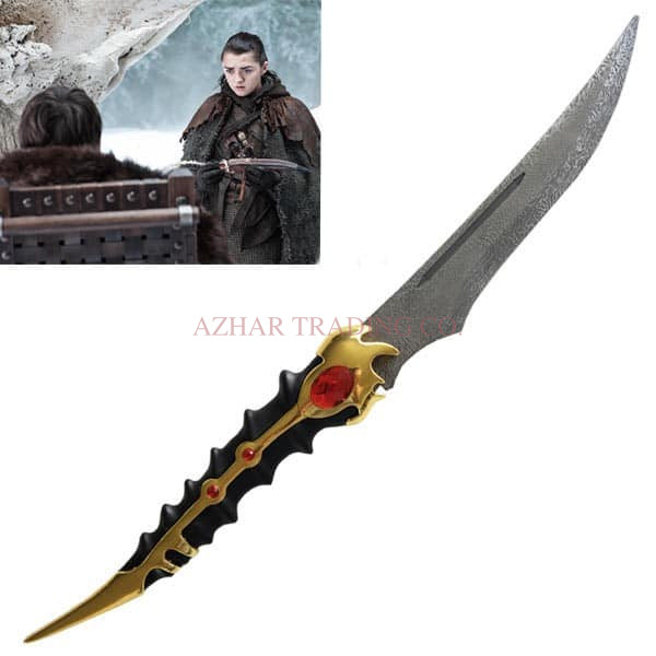 Catspaw Fantasy Dagger Replica with Display Plaque