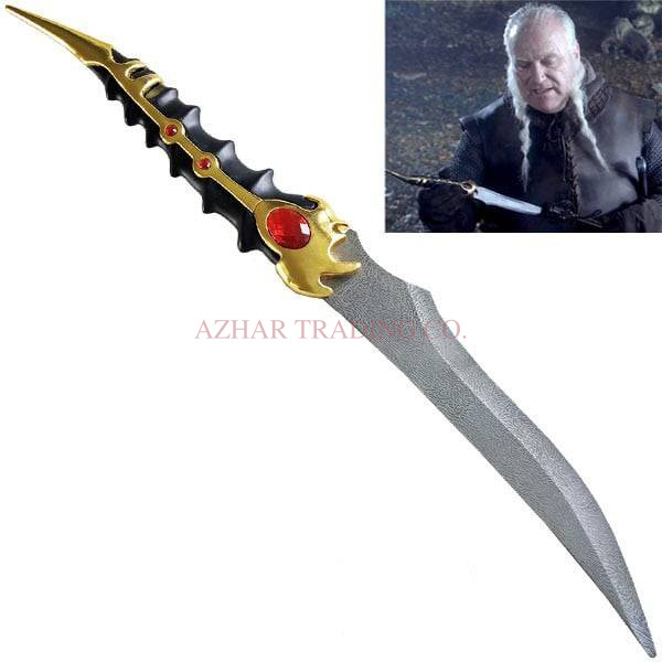 Catspaw Fantasy Dagger Replica with Display Plaque image 3