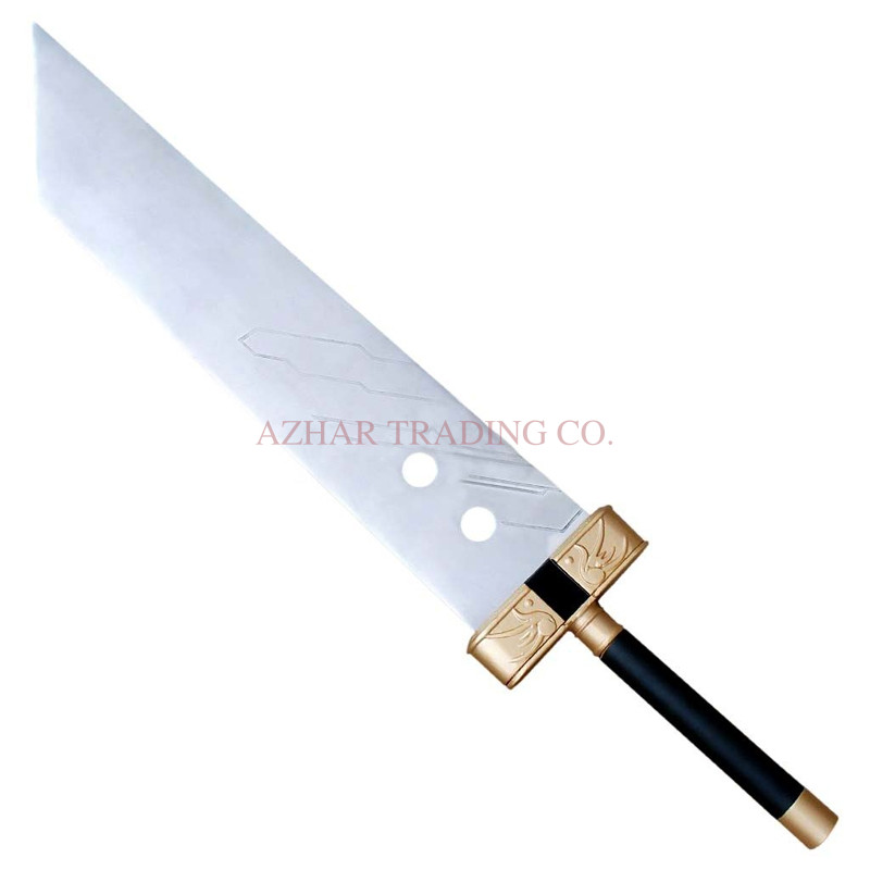 Final Fantasy VII Crisis Core Buster Gold Sword Replica image 4